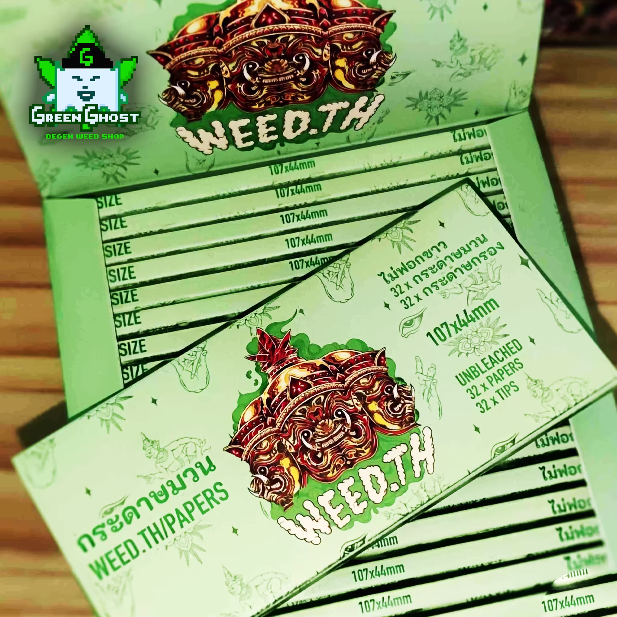 WEED.TH Rolling Papers + Tips 2